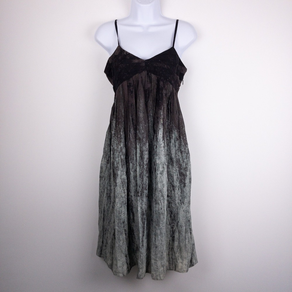 Maeve Babydoll Y2K Ombre Dress Womens Size 2 Multicolor Lined Knee Length